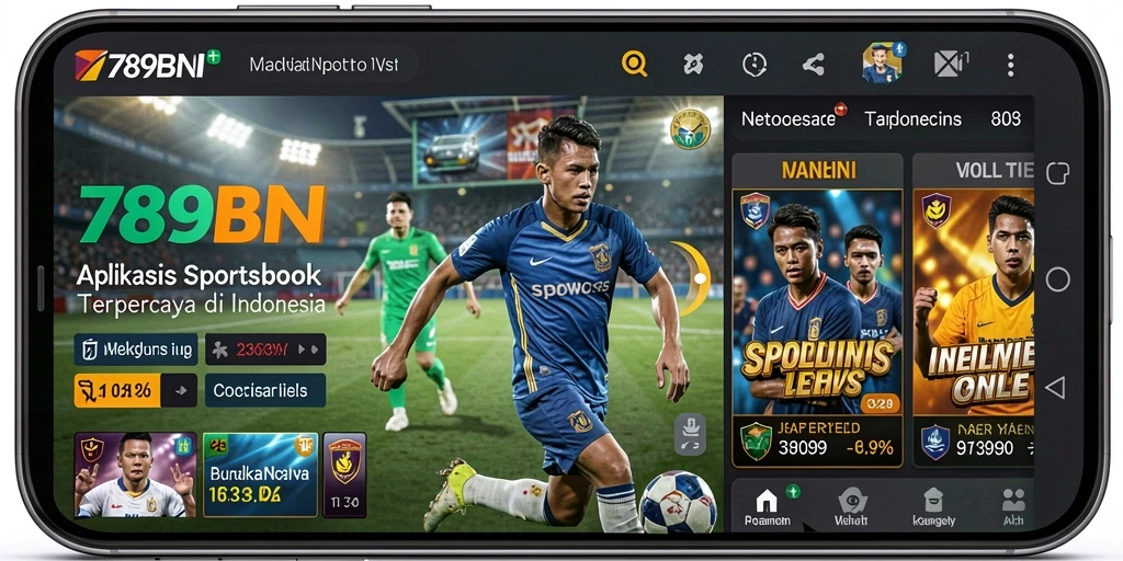 Screenshot utama 789BNI menunjukkan antarmuka pengguna yang intuitif dan fitur taruhan yang lengkap.