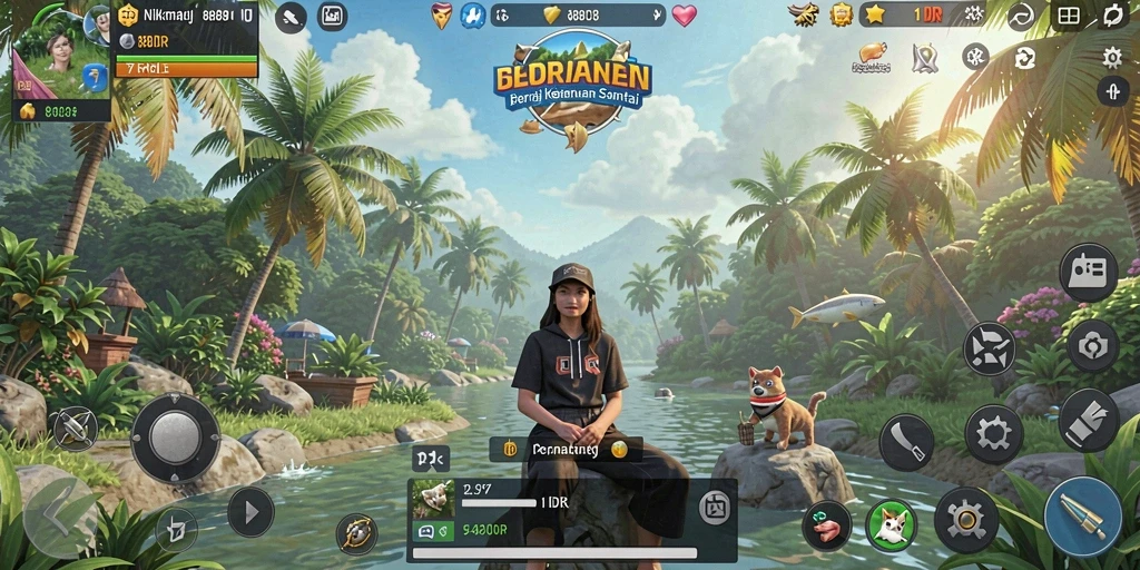 Tampilan gameplay seru dan mengasyikkan di 888IDR.