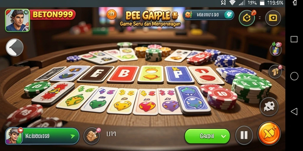 Gameplay Gaple seru dan interaktif di BETON999.
