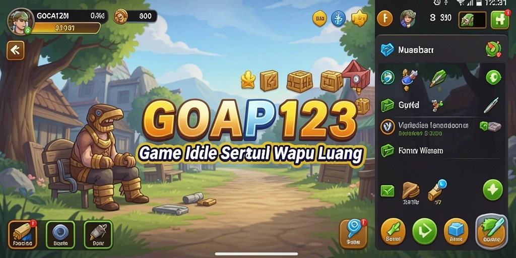 Tampilan screenshot GOCAP123 menunjukkan gameplay yang adiktif.