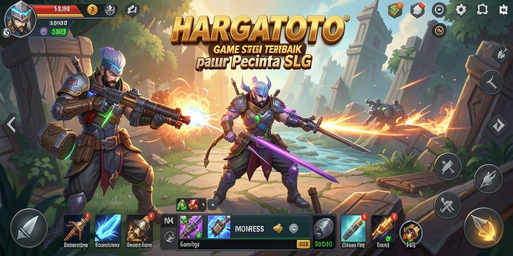 Tampilan menarik dari gameplay SLG HARGATOTO dengan aksi strategis.