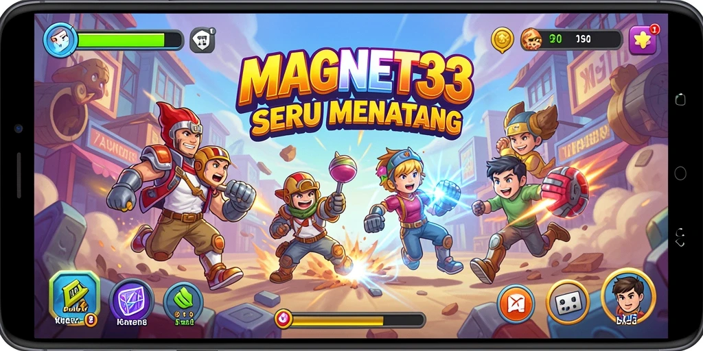 Screenshot gameplay MAGNET33 yang menunjukkan aksi seru dan tantangan.