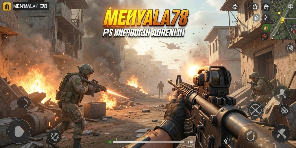 Tampilan gameplay menegangkan di MENYALA78 yang membuat adrenalin meningkat.