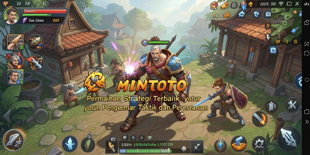 Tampilan gameplay MINTOTO yang menegangkan dan strategis.