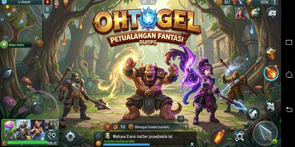 Tampilan grafis menakjubkan dan gameplay seru di OHTOGEL.