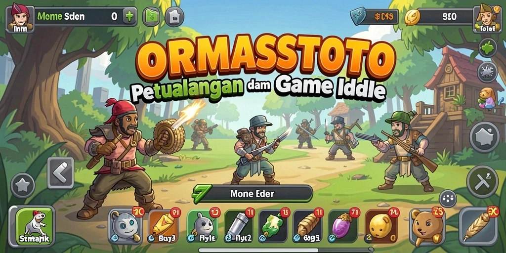 Tampilan gameplay ORMASSTOTO yang menarik dan penuh warna.