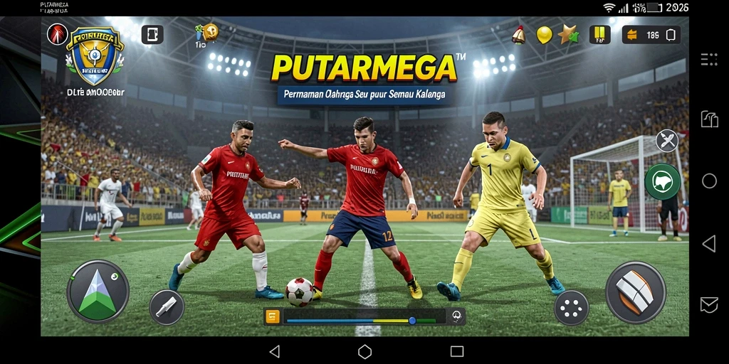 Tampilan menarik dari gameplay PUTARMEGA yang seru dan interaktif.