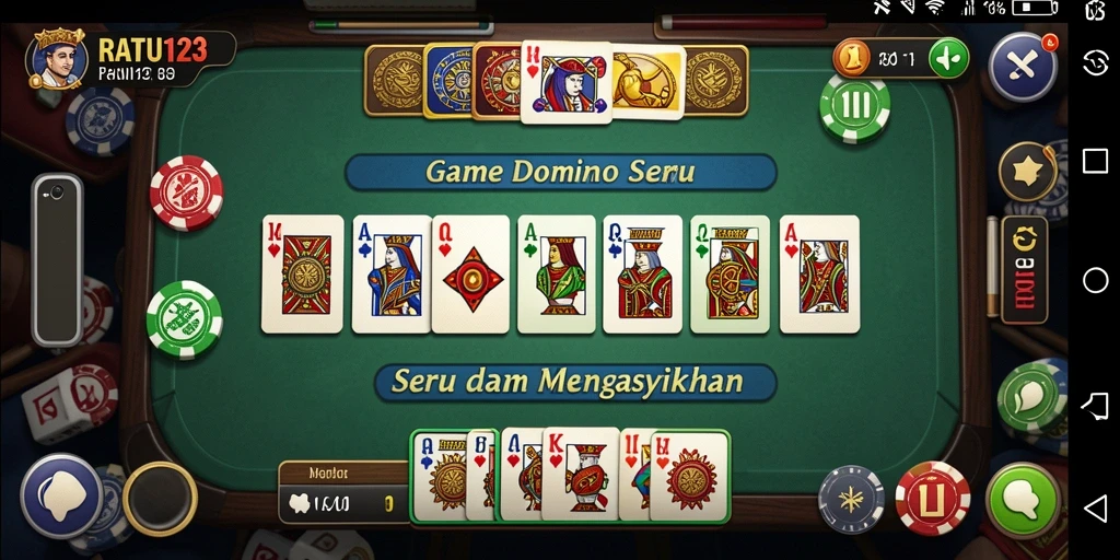 Screenshot gameplay RATU123 yang menampilkan suasana bermain yang seru.