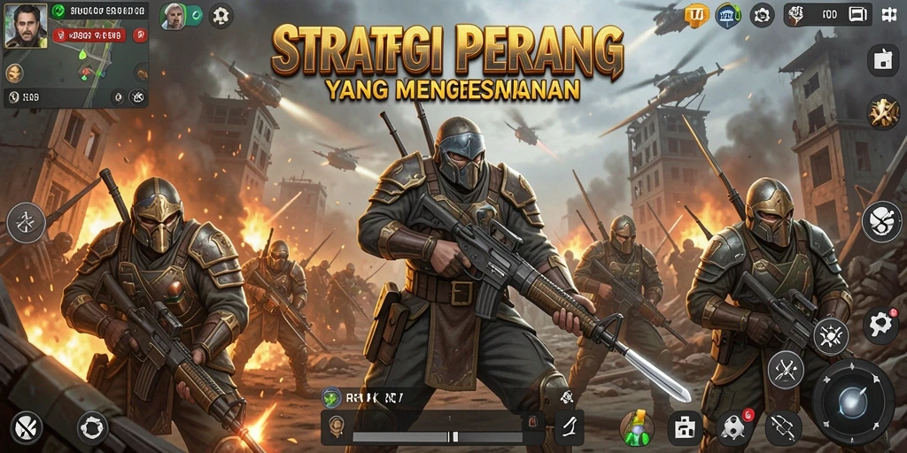 Tampilan menarik dari pertempuran strategi di RK77.