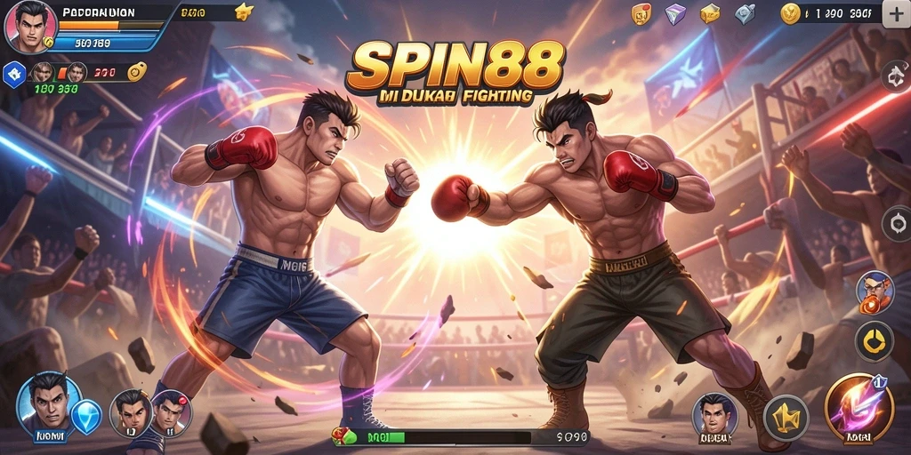 Gameplay intens SPIN88 dalam pertarungan yang mendebarkan.