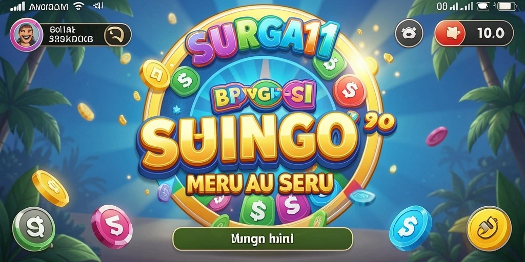 Tampilan gameplay Bingo yang seru dan interaktif di SURGA11.