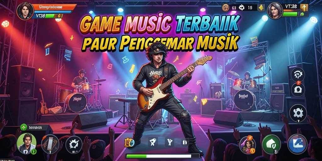Screenshot VT38 menampilkan gameplay interaktif yang menyenangkan.